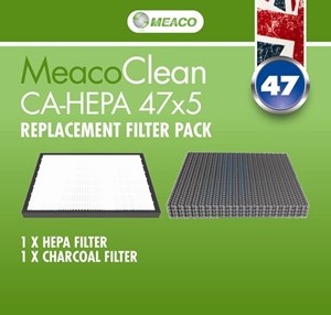 Ekstra filter MeacoClean Midi CA-HEPA 47x5